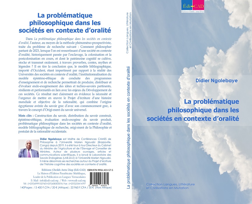 La problématique philosophique dans les sociétés en contexte d’oralité